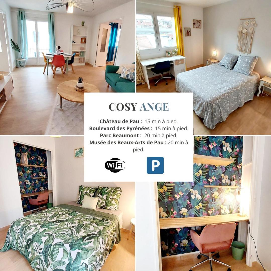 Cosy Ange 3Ch - Place Verdun & Garage & Balcon Pau Dış mekan fotoğraf